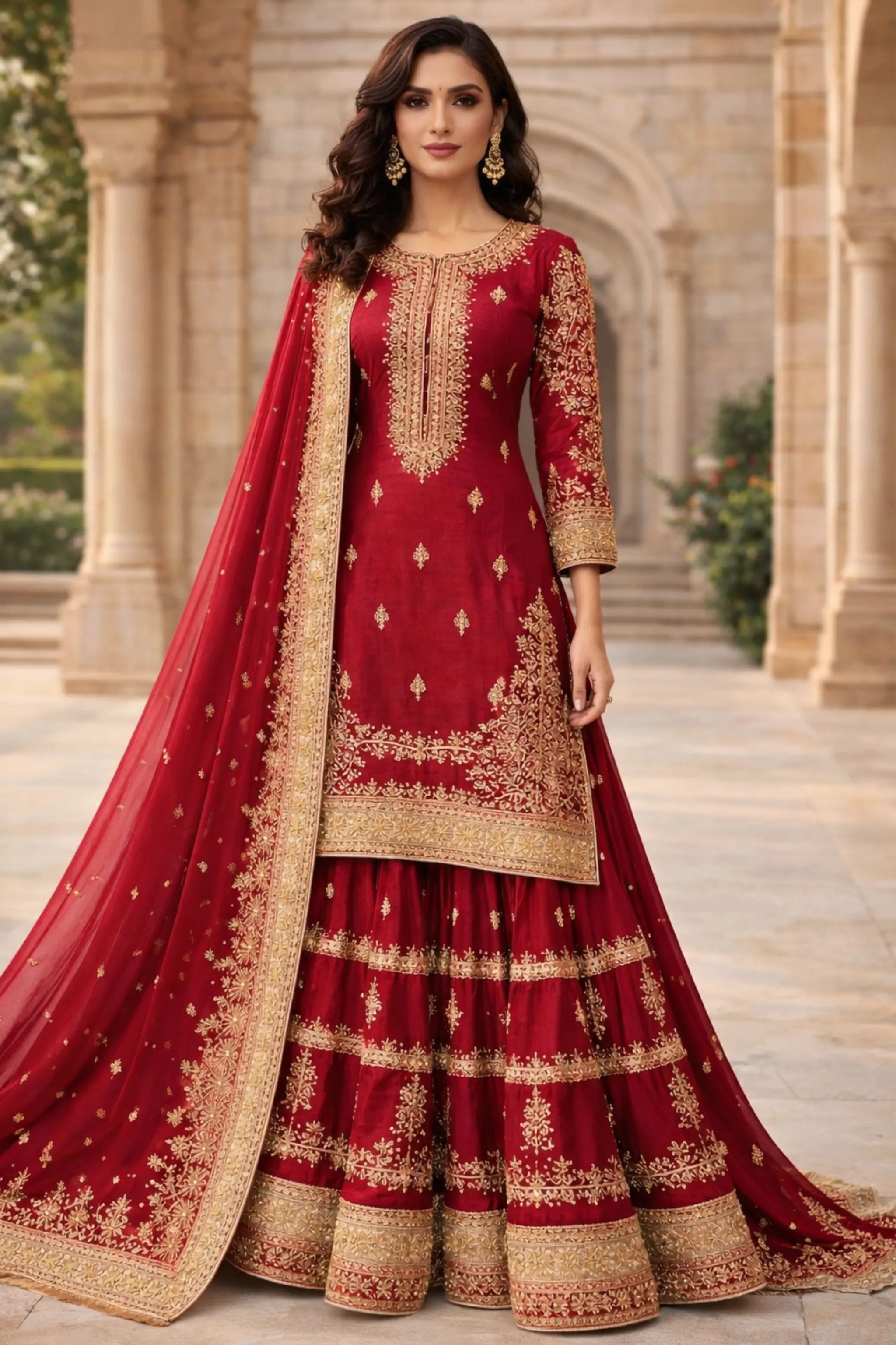 3 piece Luxury Gharara