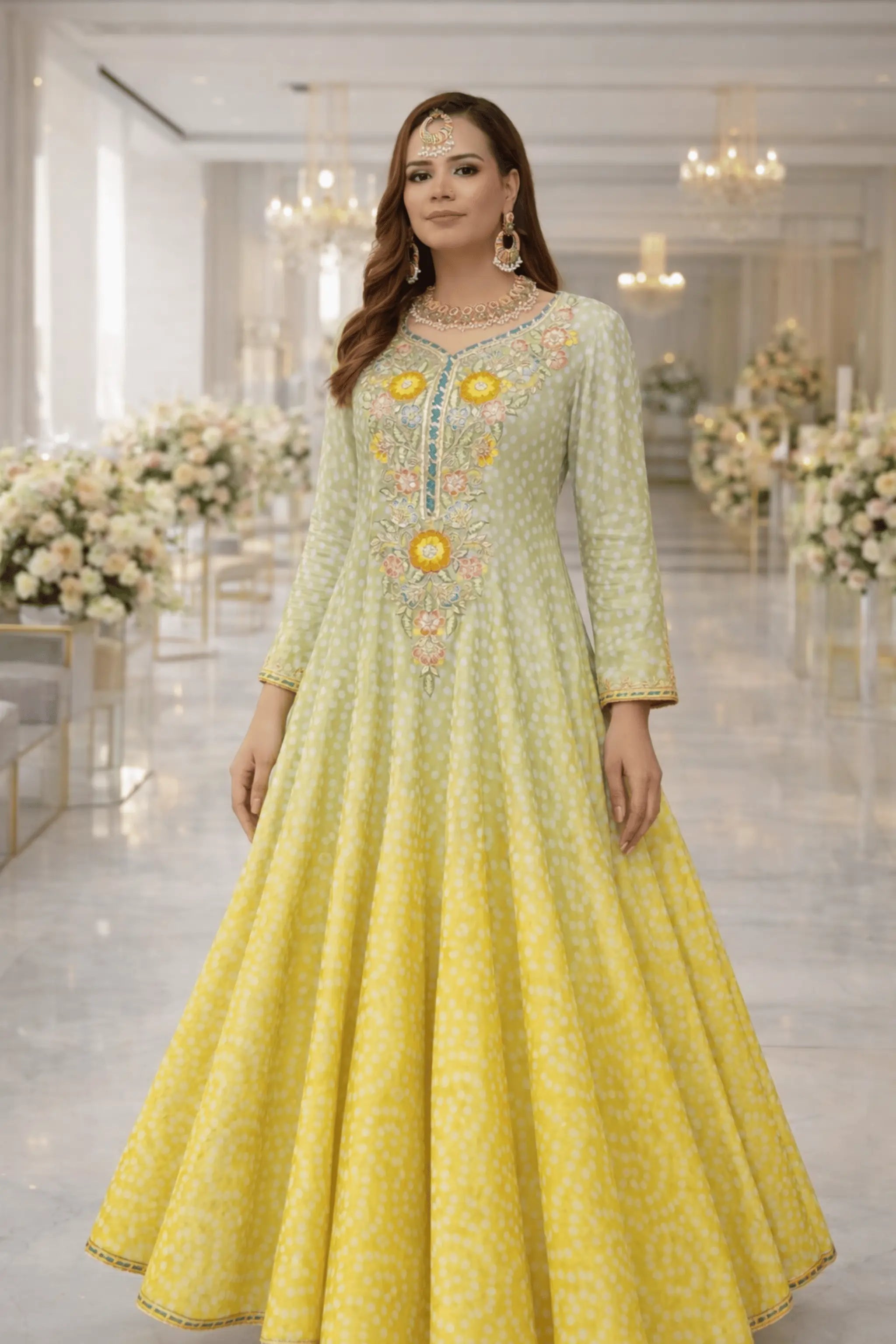 Aleeza_2piece_chunri_frock_with_dupatta_in_medium_silk